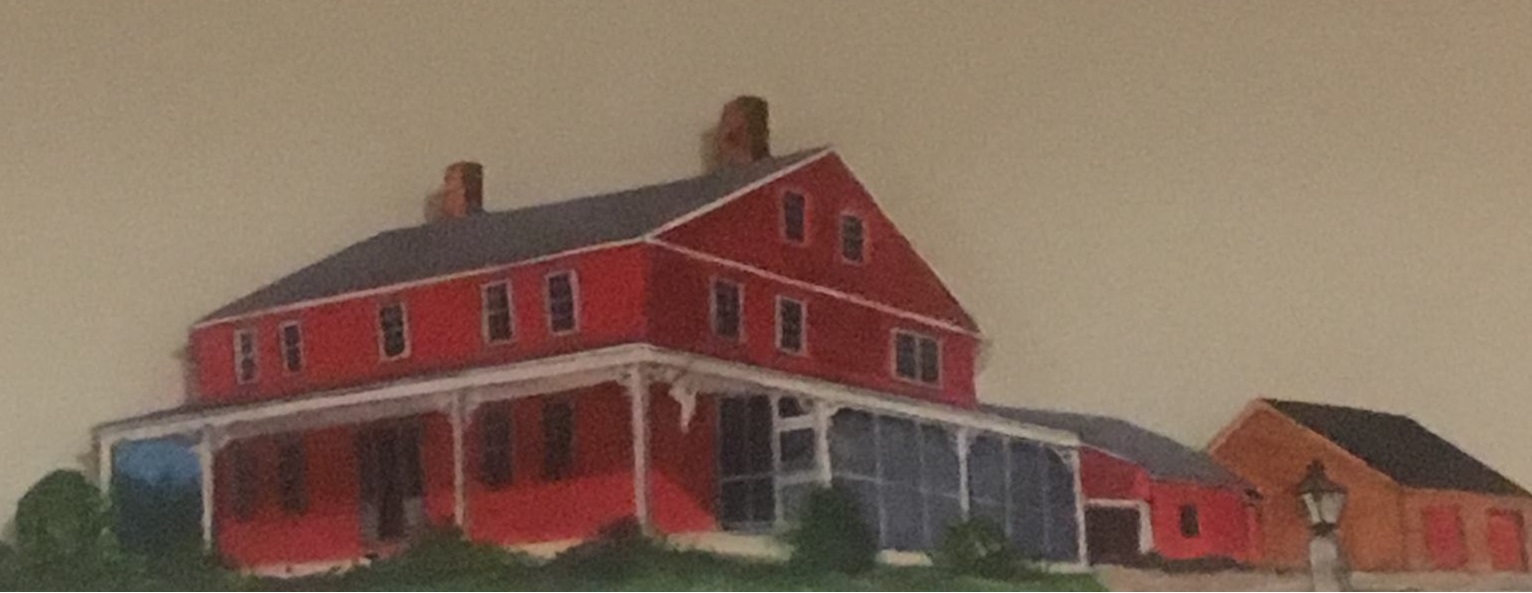 painting of the farm house